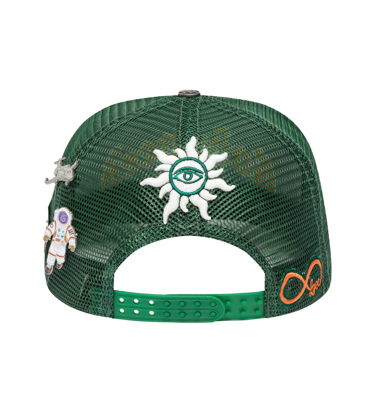 GODSPEED FOREVER TRUCKER GREEN/YELLOW