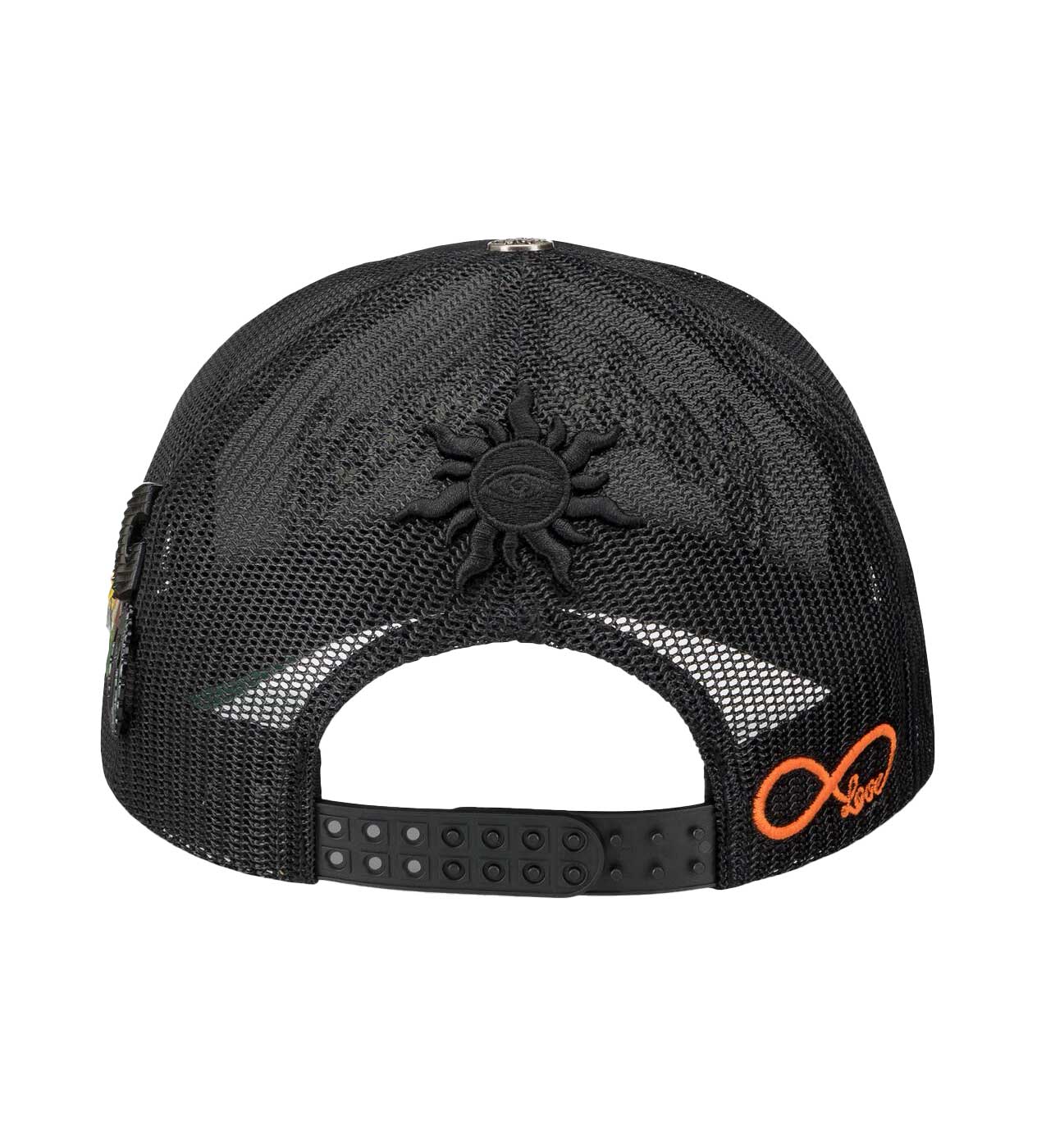 GODSPEED FOREVER TRUCKER HAT VANTA BLACK