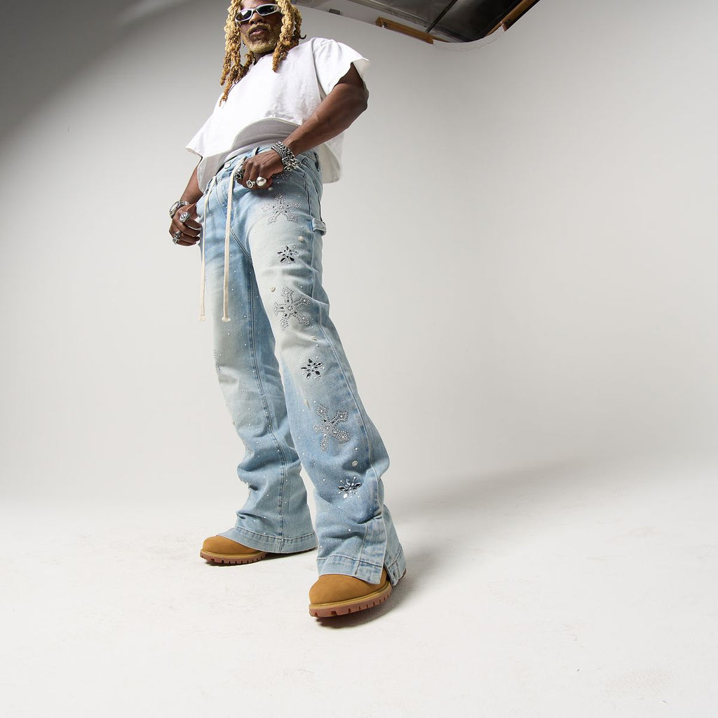 RIGH STONE BLUE DENIM “DUUA”