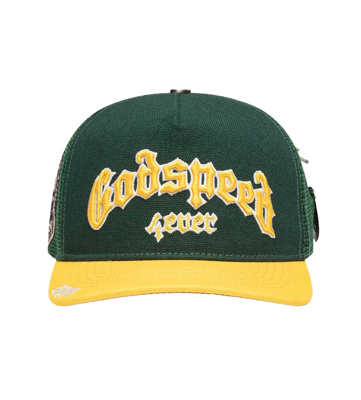 GODSPEED FOREVER TRUCKER GREEN/YELLOW