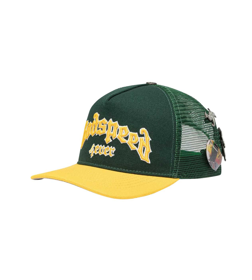 GODSPEED FOREVER TRUCKER GREEN/YELLOW