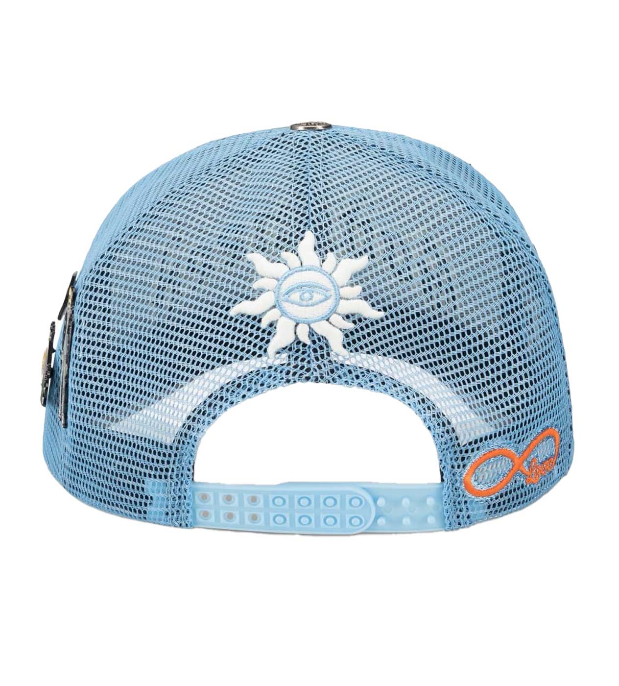 GODSPEED FOREVER TRUCKER HAT “BABY BLUE”
