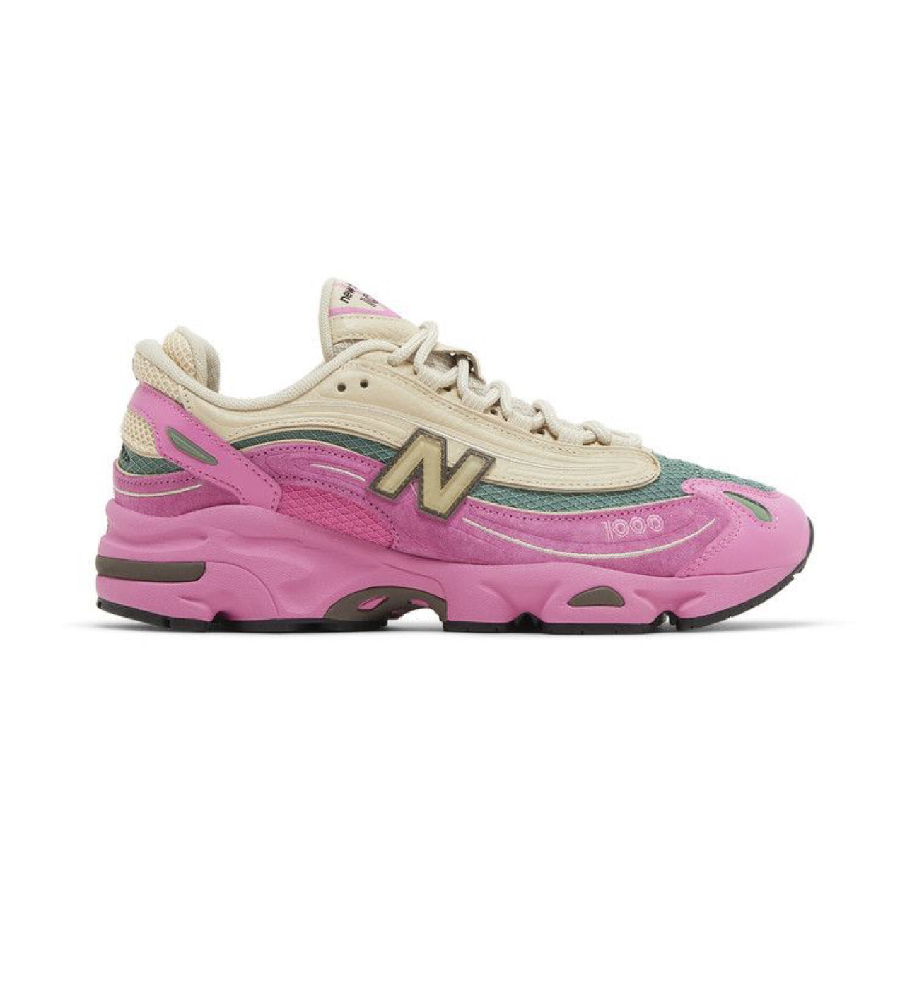 New Balance 1000 Pink and Green