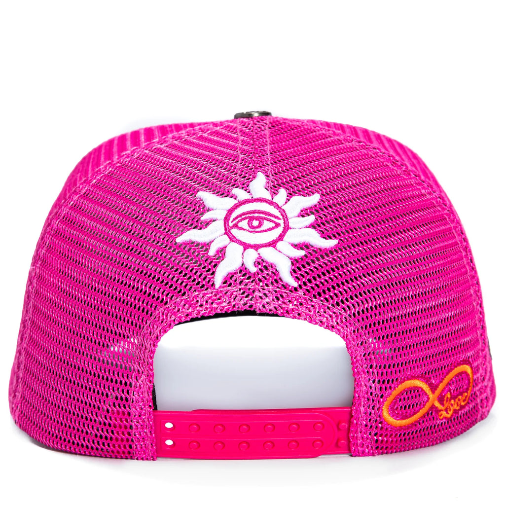 Godspeed FOREVER TRUCKER  HAT “Pink”