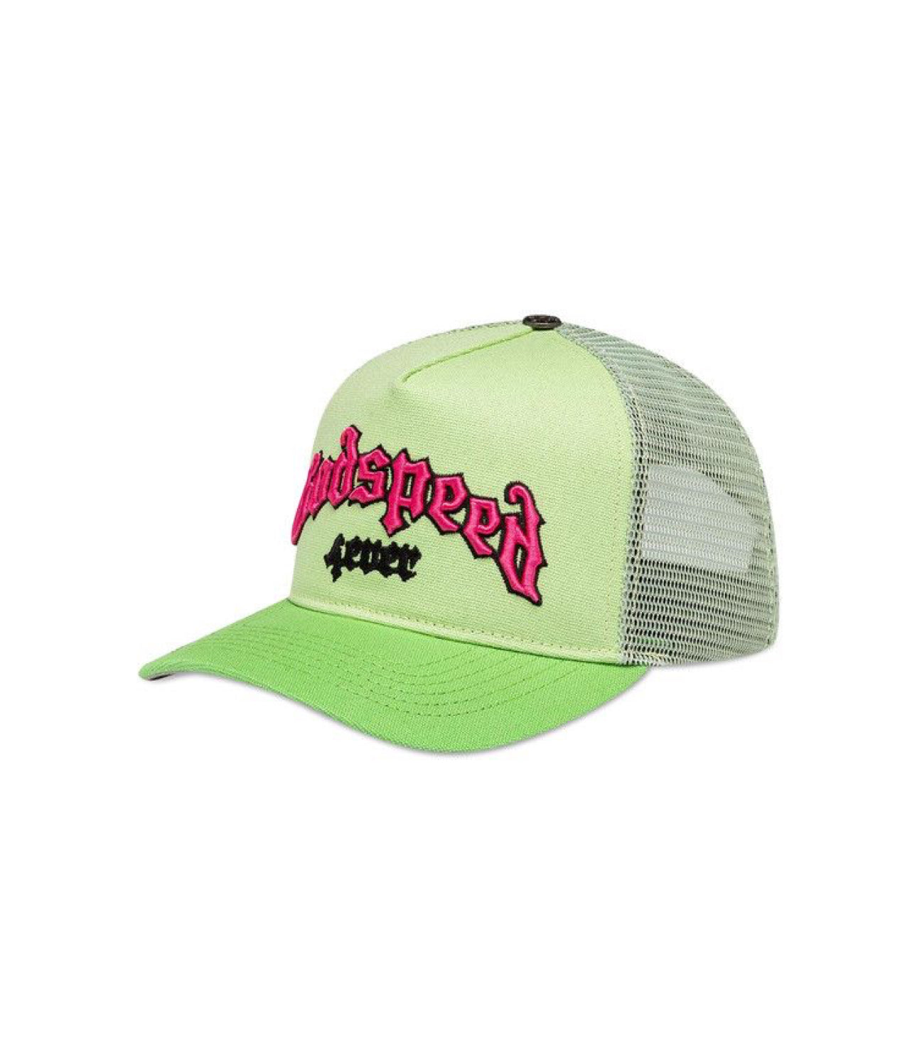 Godspeed Forever Trucker Hat “Lime Pink”