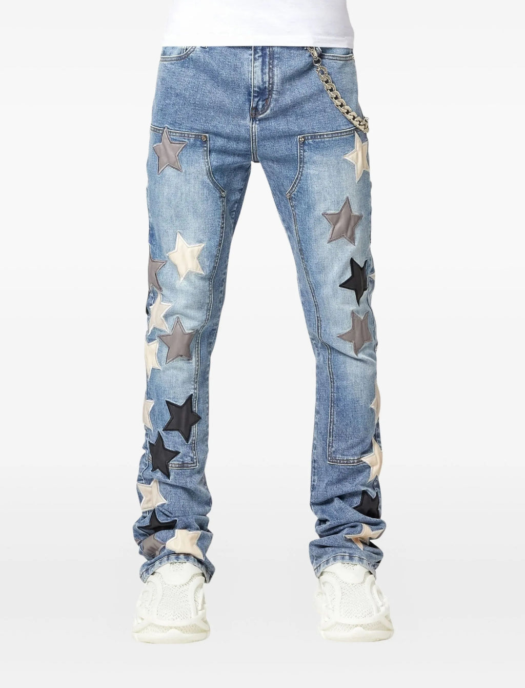 Blue Vintage Star Denim