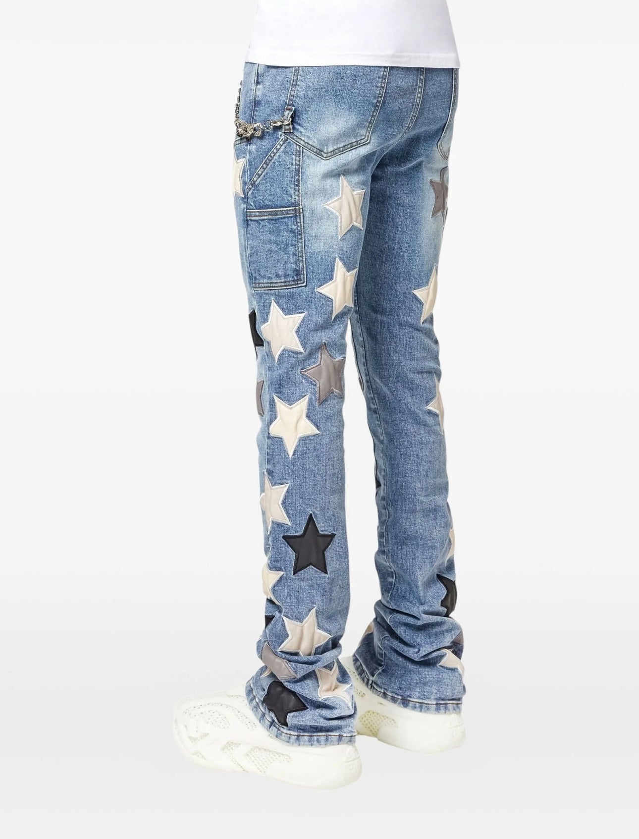 Blue Vintage Star Denim