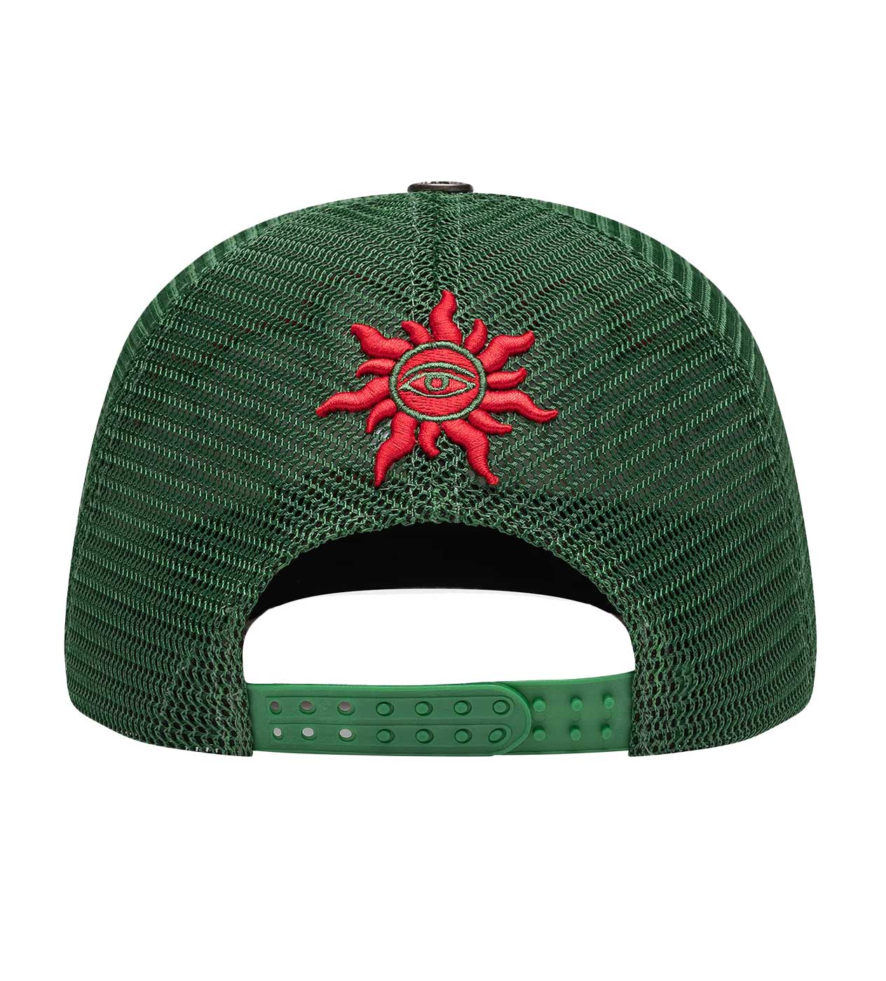 GODSPEED FOREVER NEO TRUCKER HAT GREEN/YELLOW/RED