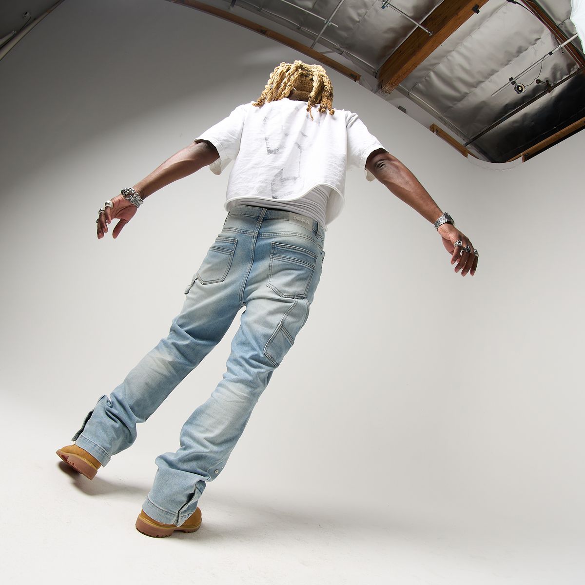 RIGH STONE BLUE DENIM “DUUA”