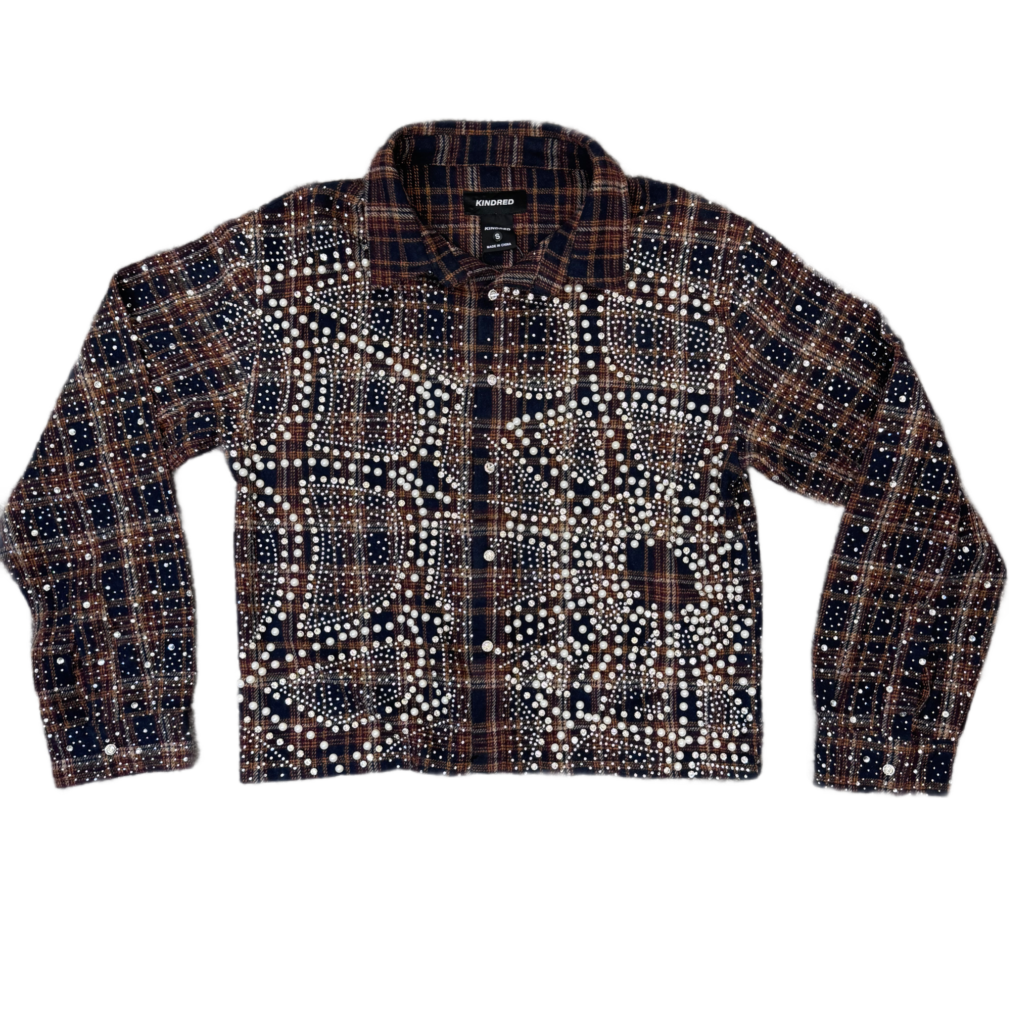 KINDRED Shirt with  “Shine” BROWN