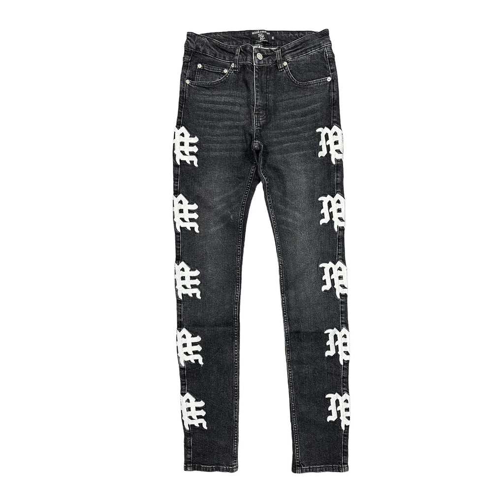 Monogram Denim Black Wash